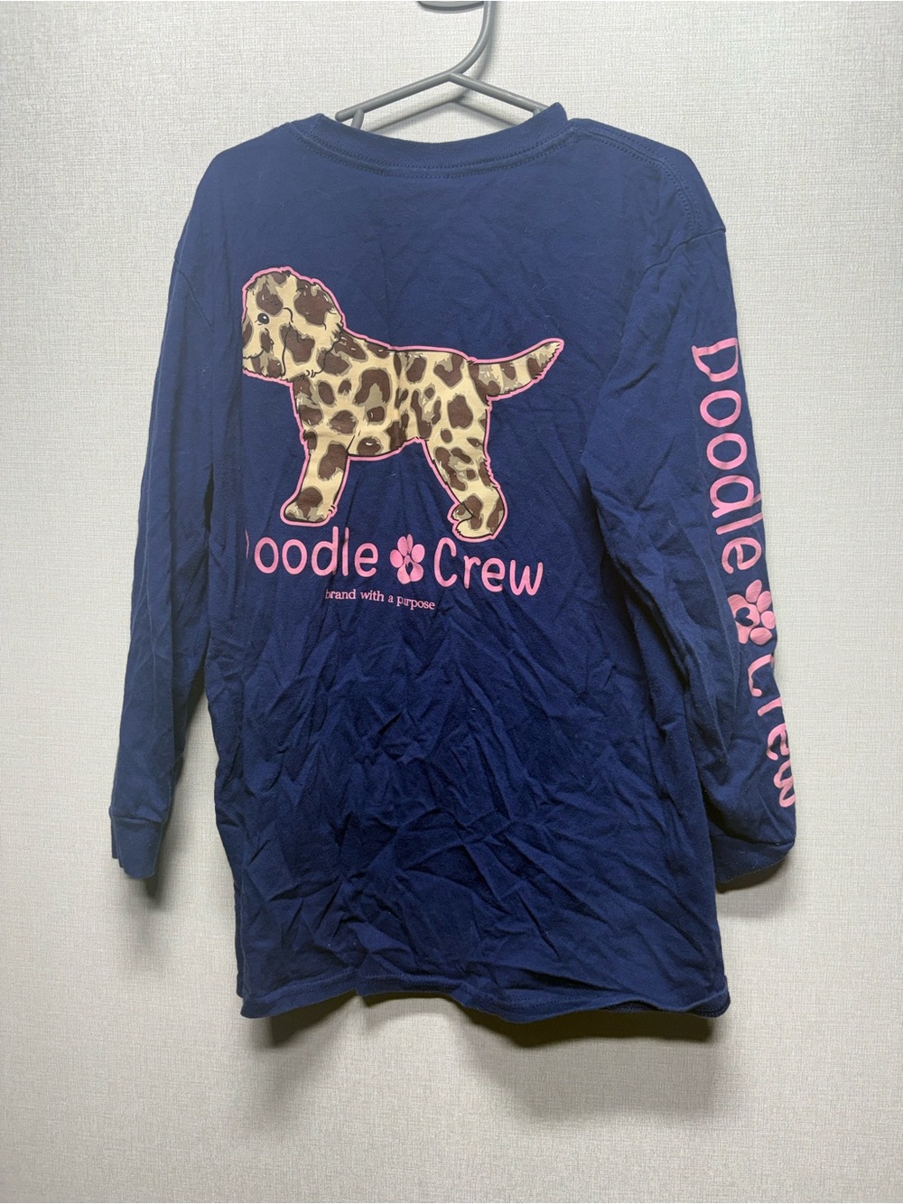 Kids size youth small simply southern doodle crew long sleeve shirt